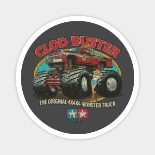 Clod Buster 4x4x4 Monster Truck 1987 Magnet